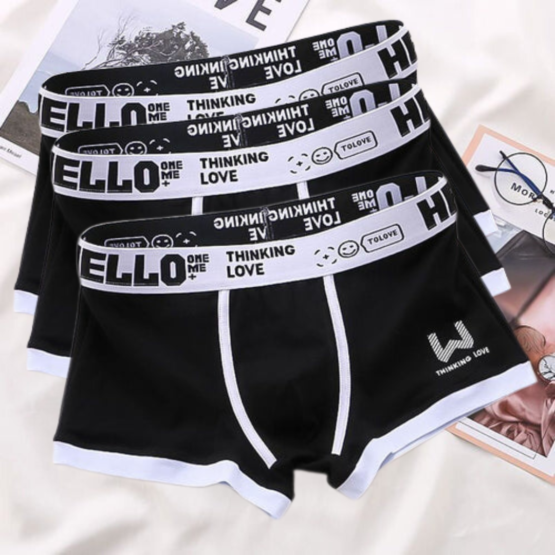 HELLO™ Boxershorts aus Bio-Baumwolle