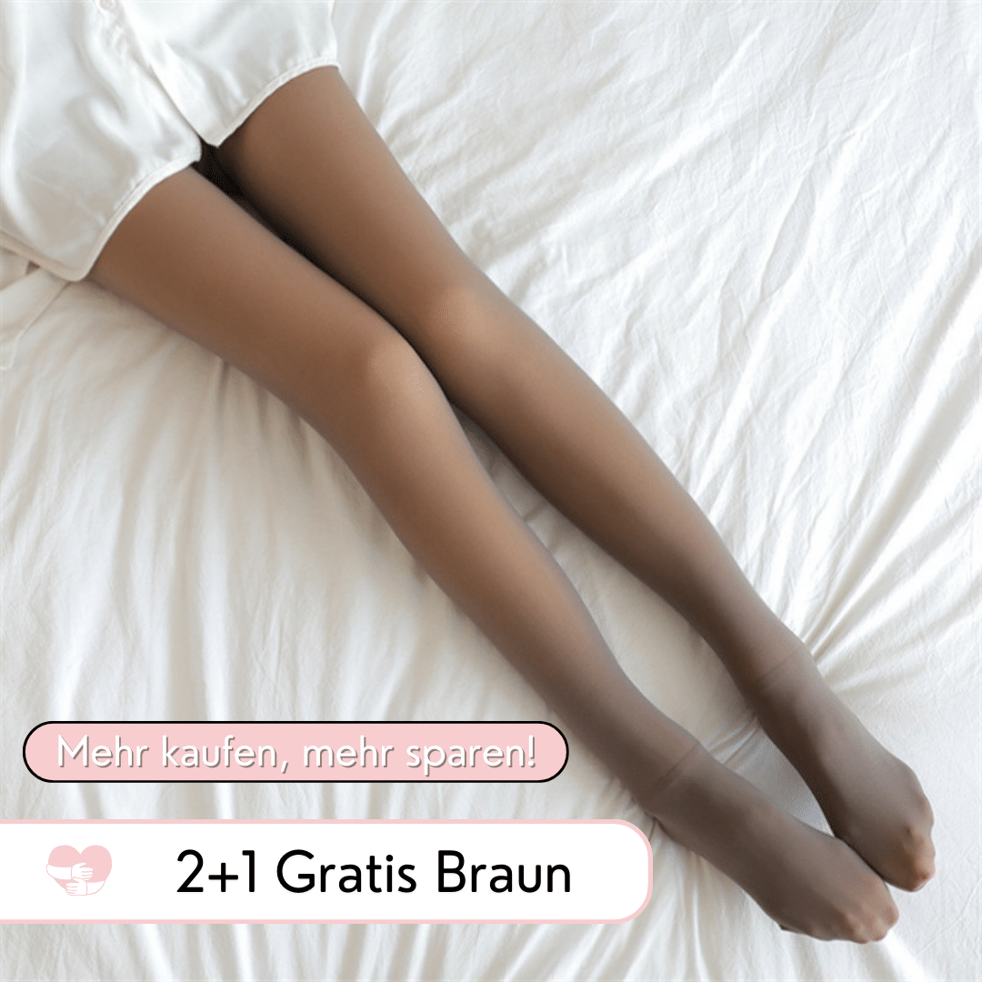 Kuschelzauber™ - Plüschgefütterte & Blickdichte Thermo-Leggings für den Winter