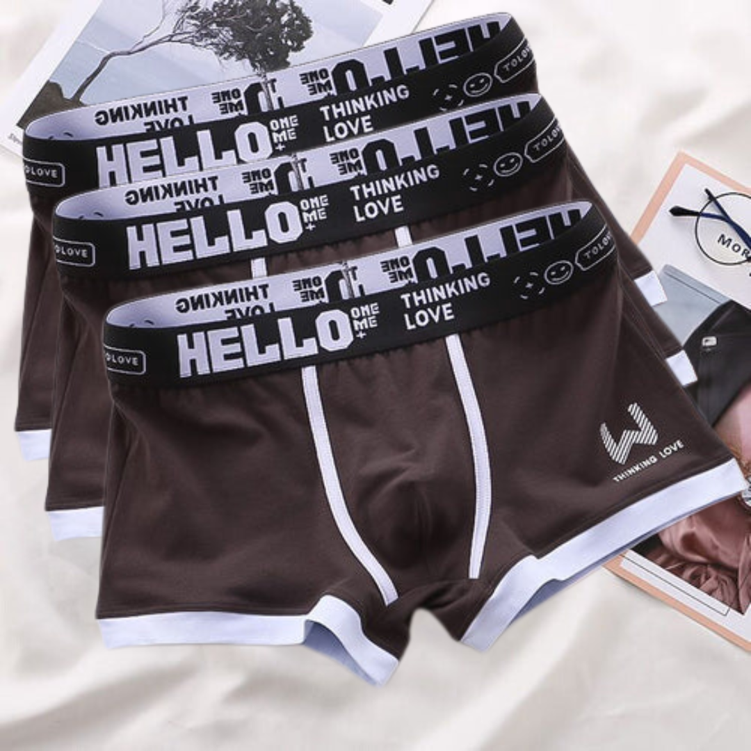 HELLO™ Boxershorts aus Bio-Baumwolle