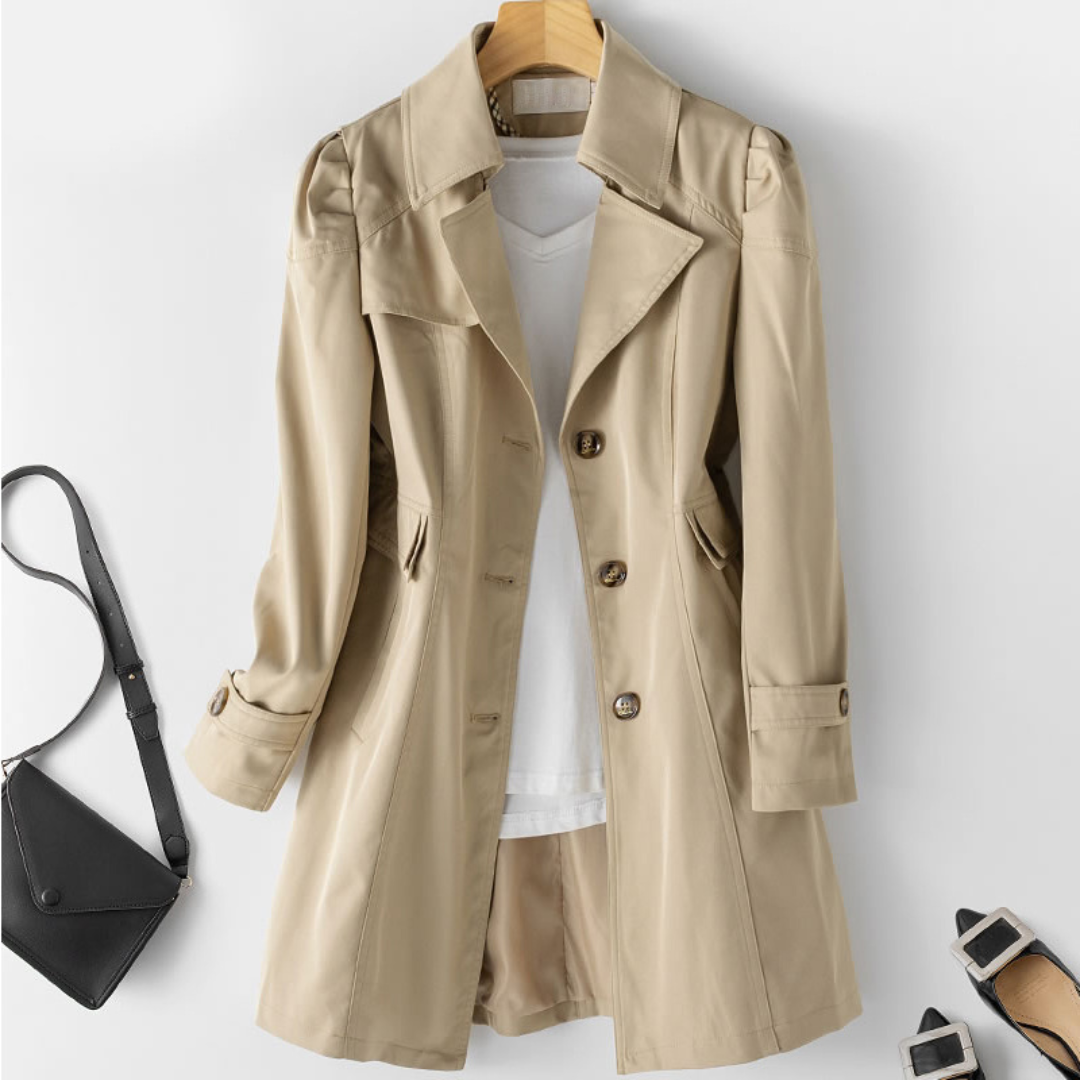 Koreanischer Trenchcoat - Designerin Kim Min Su