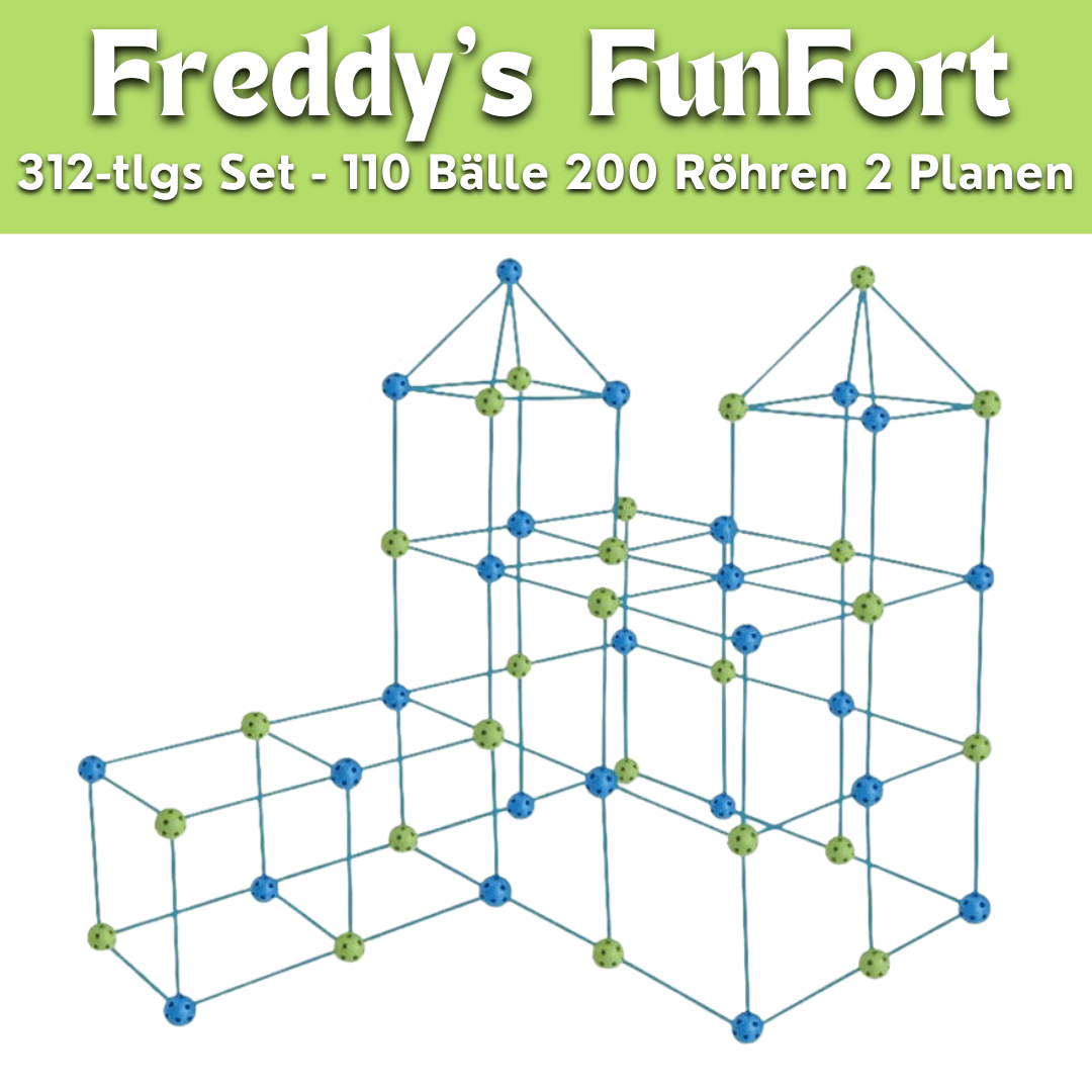 Freddys FunFort - 3D Röhrenbaukasten