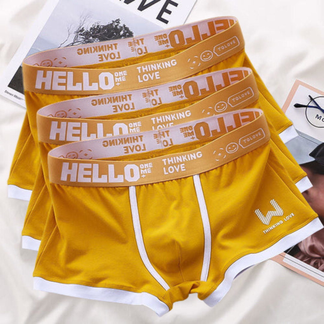 HELLO™ Boxershorts aus Bio-Baumwolle