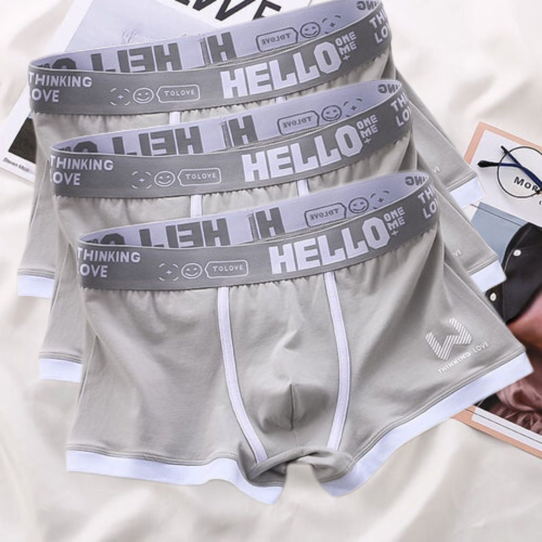 HELLO™ Boxershorts aus Bio-Baumwolle