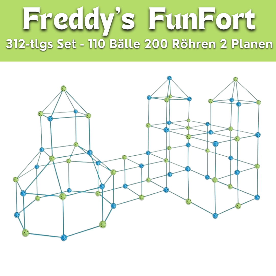 Freddys FunFort - 3D Röhrenbaukasten