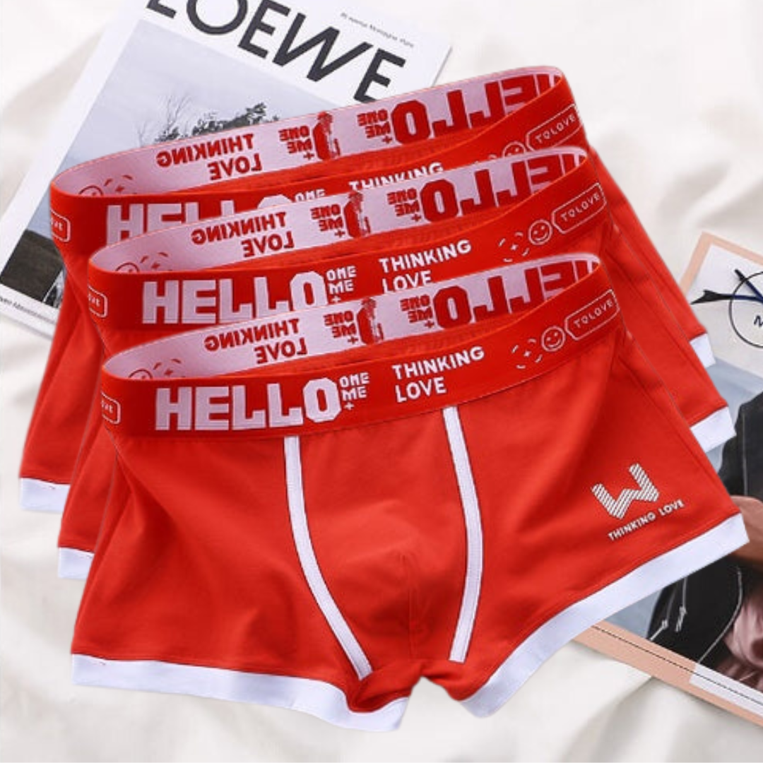 HELLO™ Boxershorts aus Bio-Baumwolle