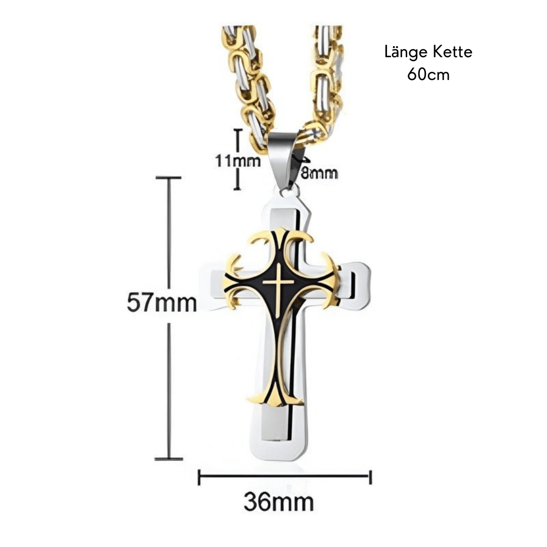 Kreuz der Tempelritter - Limitierte Halskette